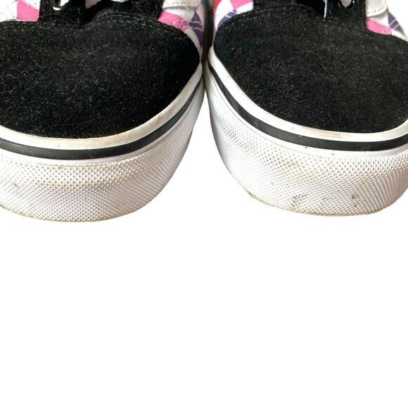 Vans Old Skool Rainbow Checkerboard Sneakers Women’s 8.5 Men’s 7 - Picture 4 of 10